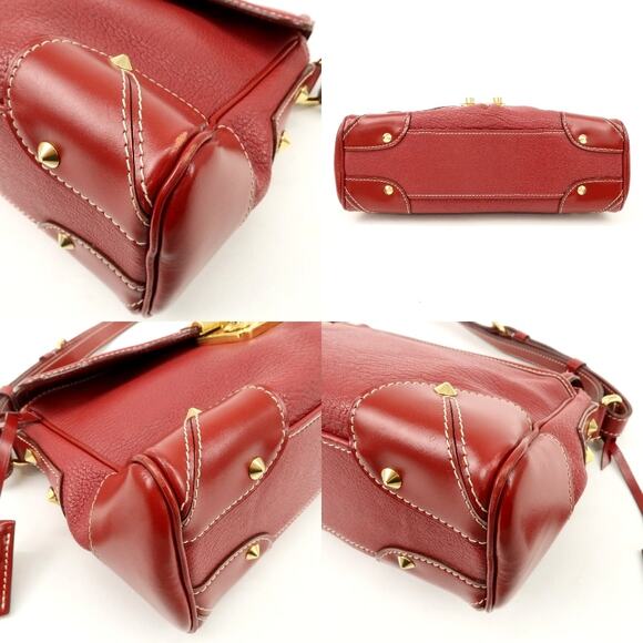 💎✨Authentic✨💎Louis Vuitton Suhari L'essentielle Shoulder Bag Red - Picture 9 of 16